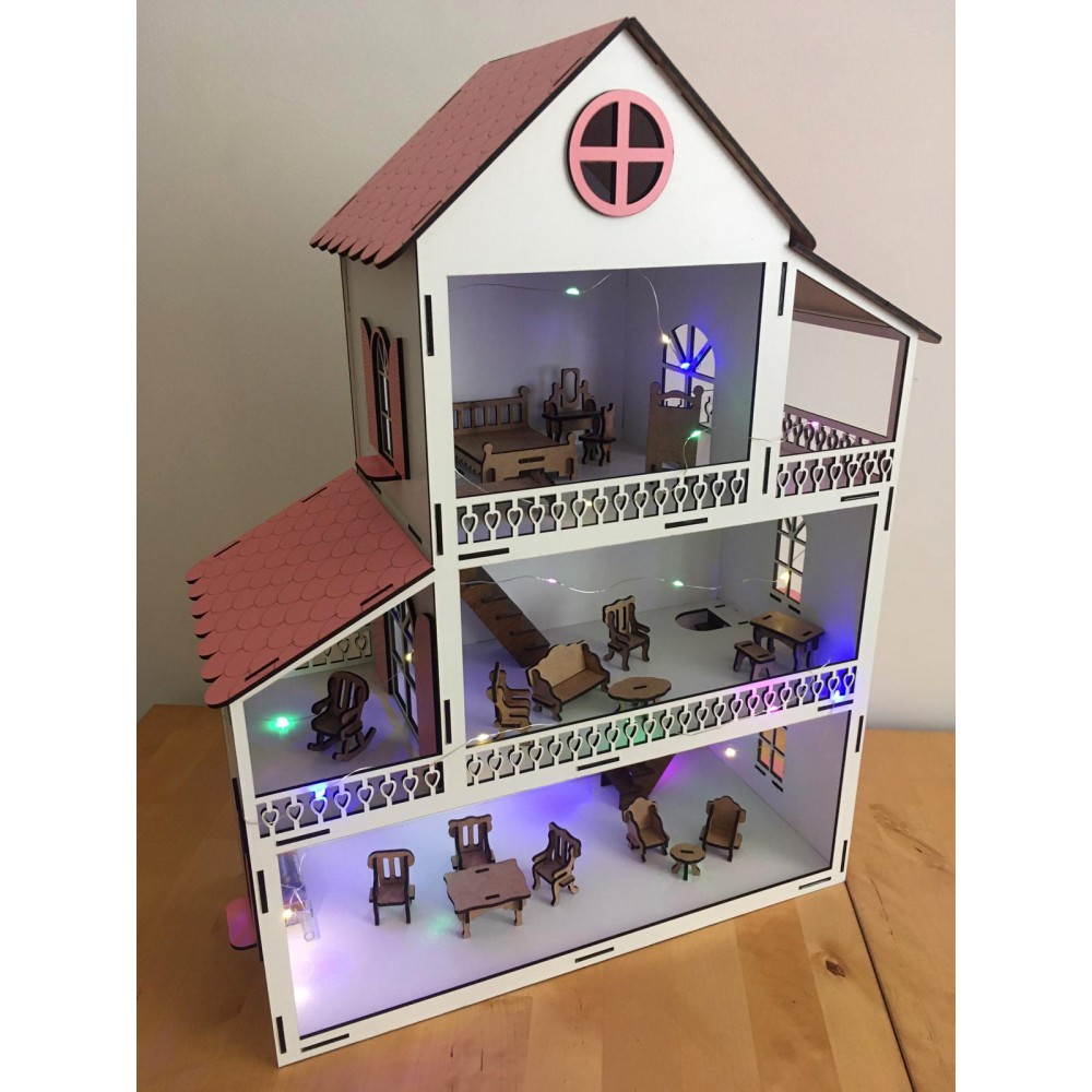 Ahşap Oyuncak Oyun Evi ( BURSA Dükkan Teslim )