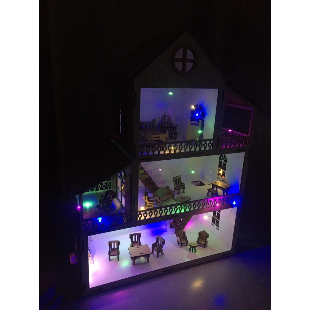 Ahşap Oyuncak Oyun Evi ( BURSA Dükkan Teslim )